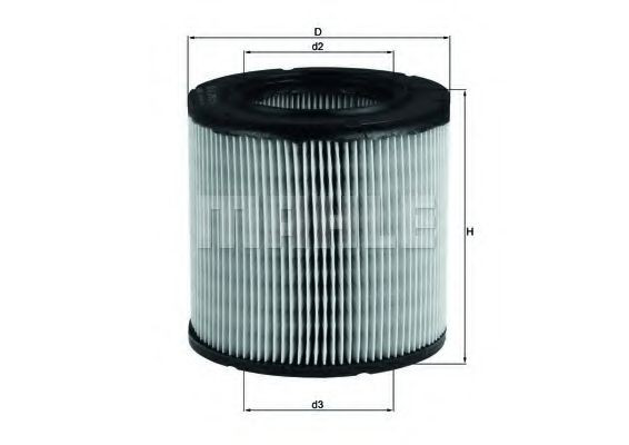 LX249 Mahle Original Повітряний фільтр двигуна